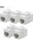 Cat6 RJ45 Jack Dişi Beyaz Bağlayıcı Ekleme Snap-In Konnektör Soketi Adaptör Portu Duvar Plakası Çıkış Paneli (Yurt Dışından) 2