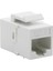 Cat6 RJ45 Jack Dişi Beyaz Bağlayıcı Ekleme Snap-In Konnektör Soketi Adaptör Portu Duvar Plakası Çıkış Paneli (Yurt Dışından) 4
