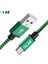 Olaf Mikro USB Kablosu 2m 3m Naylon Örgülü Hızlı Şarj Veri Şarj Kablosu Samsung Huawei Xiaomi Android Için Mikro USB Telefon Kablosu (Yurt Dışından) 1