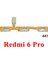 Ses Düğmesi Güç Anahtarı Açma Kapama Düğmesi Flex Kablo Xiaomi Redmi Için 3s 4A 5 Artı Not 2 5A 4 3 Pro Special Edition 4x Global (Yurt Dışından) 4