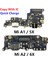 Yeni Xiaomi Mi A1 A2 5x 6x A3 Lite USB Girişli Şarj Cihazı Dock Fiş Konnektörü Şarj Kartı Flex Kablo Mikrofon Mikrofon Kurulu (Yurt Dışından) 1