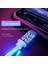 Parlayan Kablo Cep Telefonu Şarj Kabloları LED Işık Mikro USB Tip C Şarj Cihazı iPhone x Samsung Galaxy S7 S9 Şarj Kablosu Kablosu (Yurt Dışından) 5