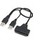 2 Bağlantı Noktası Siyah USB 2.0 - Sata 22 Pin 7+15 Pin Adaptör Kablosu, 2.5 Için (Yurt Dışından) 3