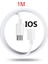 1m 2m USB Şarj Kablosu Ab Tak USB Şarj Aleti iPhone 6 6s 7 8 Artı x Xr Xs 11 Pro Max 5s Se Telefon Duvar Şarj Cihazı Veri Kablosu (Yurt Dışından) 4