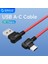 Orıco USB Tip C Telefonlar Için Sağ Açılı Bükme USB Şarj Kablosu Samsung Galaxy S8 Not 8, Oneplus 2, Xiaomi 4c Için Usb-C (Yurt Dışından) 1