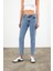 Kadın Mila Sky Blue Boyfriend Jean Pantolon 2