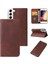 Samsung Galaxy S23 Deri Folio Flip Case Tam Koruma Kartı (Yurt Dışından) 1