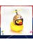 Kırmızı Alev Işık Stili Küçük Sarı Bisiklet Ördeği Bisiklet Zili Aydınlıknormal Airscrew Kask Binme Bisiklet Işıkları Horn Duck Ducky Dicycle Rüzgar Motoru (Yurt Dışından) 2