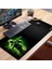 Ultragrand Siyah ve Neon Yeşili Savaşçı Dikişsiz Xxl Gaming Oyuncu Masaüstü Klavye Mouse Pad 40X90CM 3