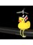 E Stili Sevimli Küçük Sarı Bisiklet Ördeği Bisiklet Çan Aydınlıknormal Airscrew Kask Ördek Ördek Ducky Dicycle Rüzgar Motoru Sürme Bisiklet Işıkları (Yurt Dışından) 4