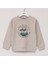 Erkek Çocuk Uzun Kol Sweat - 16598 - Pudra 1