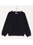 Kız Çocuk Uzun Kol Sweat - 32207 - Lacivert 5