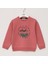 Erkek Çocuk Uzun Kol Sweat - 16598 - Pudra 1