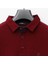 Erkek Uzun Kol Polo Yaka Sweat - PPS-2502 - Bordo 2