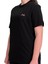 Ağır Kumaş Regular Fit Tshirt - Bej Nakışlı Basic Siyah Tişört 3