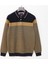 Erkek Uzun Kol Polo Yaka Sweat - CZT-103 - Lacivert - Bordo 1