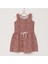 Kız Çocuk Askılı Elbise - 40820 - Koyu Somon 2