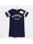 Kız Çocuk Kısa Kol T Shirt - 40946 - Lacivert 1
