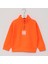 Kız Çocuk Uzun Kol Sweat - 32286 - Turuncu 1