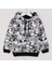 Erkek Çocuk Desenli Kapüşonlu Sweatshirt - 16498 - Kırmızı 1