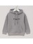 Erkek Çocuk Şardonlu Uzun Kol Sweatshirt - 16657 - Melanj 1