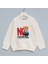 Erkek Çocuk Ayıcık Baskılı Uzun Kol Sweatshirt - 16643 - Melanj 1