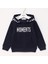 Erkek Çocuk Şardonlu Uzun Kol Sweatshirt - 16593 - Kırmızı 1
