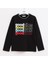 Erkek Çocuk Uzun Kol Sweat - 15406 - Siyah 1