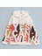 Erkek Çocuk Kapüşonlu Uzun Kol Sweatshirt - 16736 - Vanilya 1