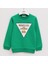 Erkek Çocuk Uzun Kol Şardonlu Sweat - 15516 - Yeşil 1