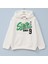 Erkek Çocuk Kapüşonlu Beyaz Sweatshirt - 16127 - Beyaz 1