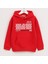 Erkek Çocuk Kapüşonlu Uzun Kol Sweatshirt - 16109 - Kırmızı 3