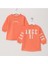 Kız Çocuk Uzun Kol Şardonlu Sweashirt - 42455 - Vanilya 2