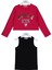 Kız Çocuk 2 Li Takım - 21741 - Fuşya 1