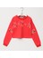 Kız Çocuk Uzun Kol Sweat - 21638-1 - Nar Çiçeği 1