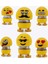 Zıp Zıp Emoji Kafalar Sevimli Kafa Sallayan Emojiler Çılgın Kafalar - 1 Adet 4