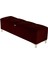 Vetra V2 Sandıklı Puf Bordo Dilimli Model Sandıklı Bench Sandıklı Yatak Ucu Bankı 3