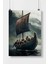 Postercity Vikingler Dizi Poster Çerçevesiz Parlak Kağıt 1