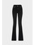 High Waist Flare Leg Full Length Stretc Jean 1