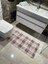 Tekli Ekose Desen Banyo Paspası 80 x 120 3