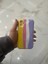 iPhone 11 Uyumlu Rainbow Renkli Şeritli Lansman Silikon Darbe Emici Telefon Kılıfı 2