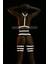 Mlvx Club Elbisesi Reflektörlü Jartiyer Harness Takım - 342 Blsm 4