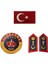 Asayiş 3D Bayrak, Spolet ve Yuvarlak Arma Seti 1
