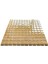 Mutfak Tezgah Arası ve Tüm Yaşam Alanları Için Bej Cam Mozaik. Cam Ölçüsü: 25X25 Mm. File Ölçüsü: 31.5X31.5 Cm. ( 1 Kutu = 10 File Karo = 1 M2 Fiyatıdır. ) 4