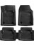 Opel Combo 2001-2011 Uyumlu Havuzlu Oto Paspas A+ Siyah 1