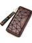 Bayan Geometrik Desen Uzun Clutch Cüzdan (Yurt Dışından) 1