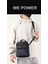 Yeni Erkek Rahat Basit Omuz Çantası Taşınabilir Büyük Kapasiteli Depolama Crossbody Çanta Iş Çantası (Yurt Dışından) 5