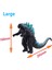 Godzilla Canavarlar Kralı Yumuşak Kauçuk Oyuncak El Yapımı Model Dinozor Ortak Hareketli (Yurt Dışından) 1