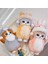 Pinshang 15CM Karikatür Kedi Peluş Bebek Kolye Sevimli Anime Karakter Peluş Oyuncaklar Çanta Dekorasyon Erkek Kız Için Doğum Günü Hediyeleri (Yurt Dışından) 3