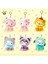 Pinshang 10 cm Kawaii Kuromi Peluş Bebek Kolye Sevimli Anime Karakter Peluş Oyuncaklar Anahtarlık Sırt Çantası Dekorasyon (Yurt Dışından) 2